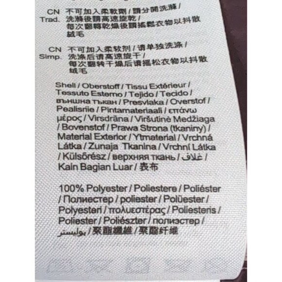 Esprit Down Puffer Jacket Womens 6 Pink Full Zip Hooded Lightweight Warm Winter - Picture 8 of 10